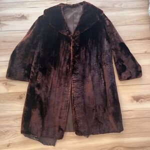 Vintage 60s Rare Alaskan Fur Coat FOUKE Matara